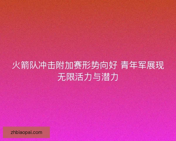 火箭队冲击附加赛形势向好 青年军展现无限活力与潜力